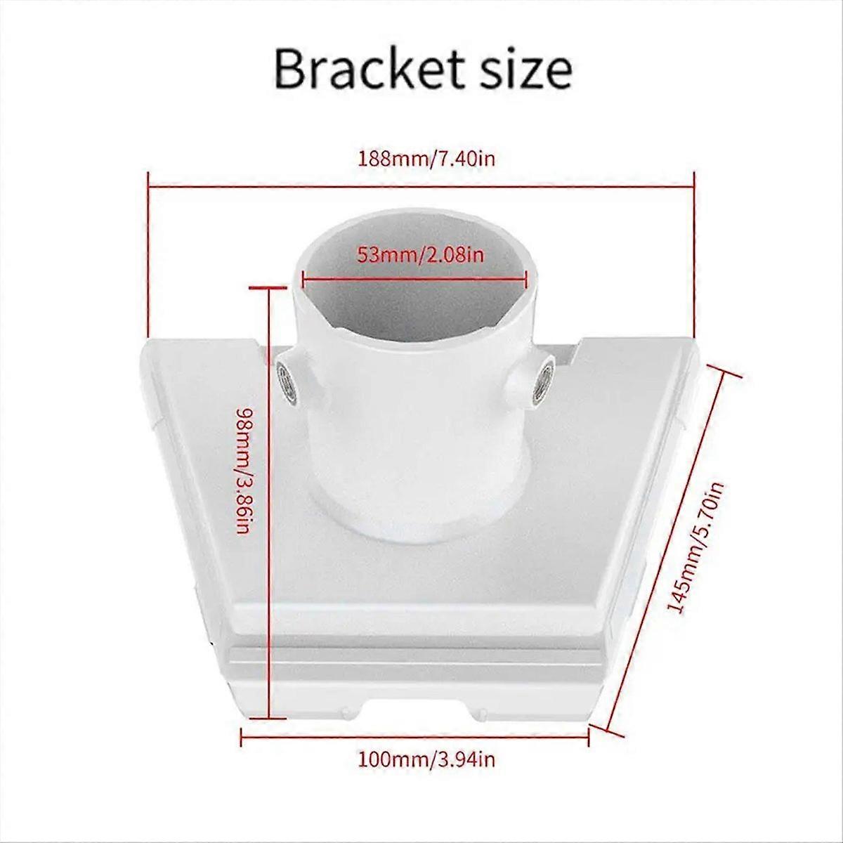 For Gen3 Pipe Adapter Round Tube Plastic Adapter