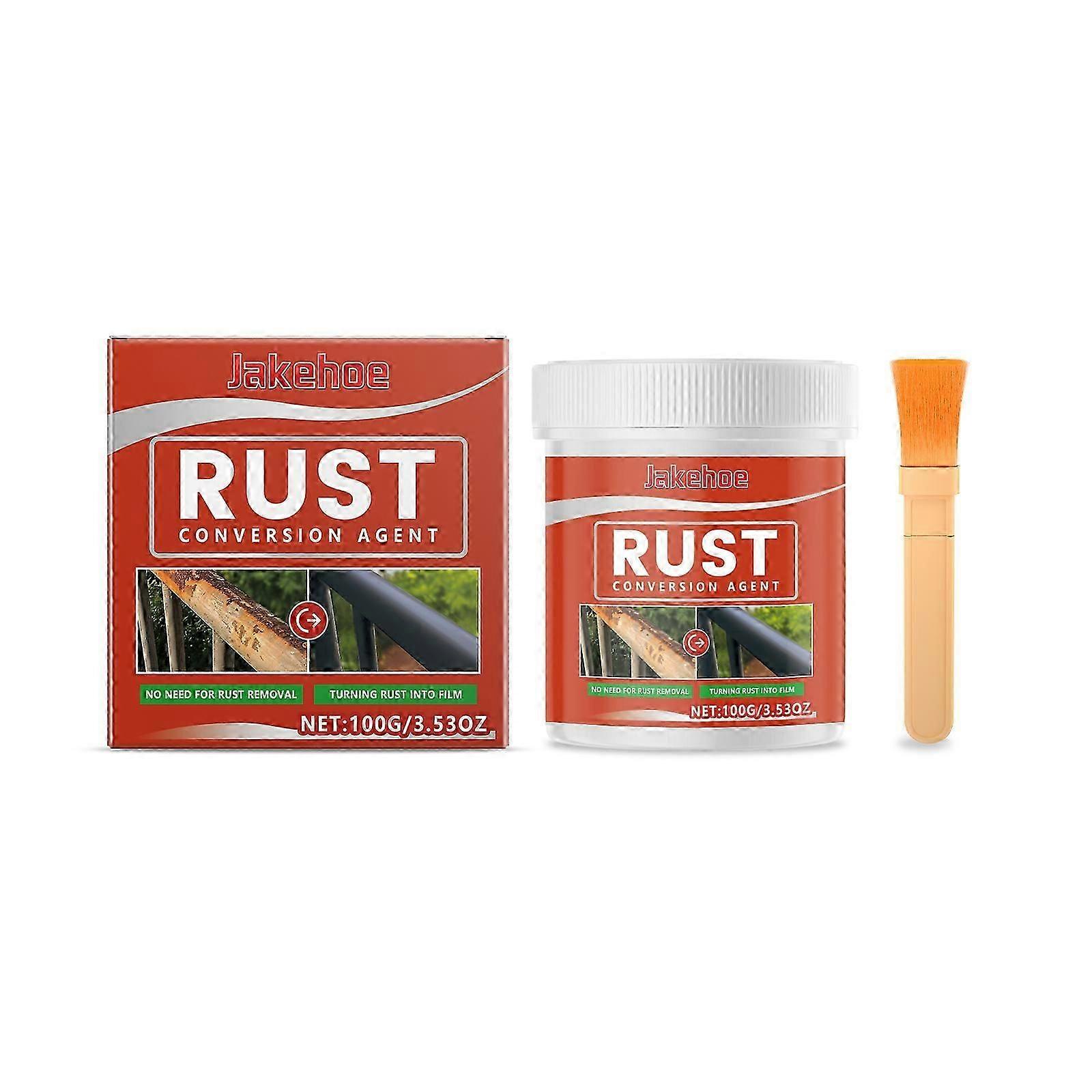 Water-Based Anti-Rust Primer for Metal - Corrosion Resistant, Eco-Friendly, Easy to Apply, Converts Rust to Protective Black Layer, Ideal for Furnitur