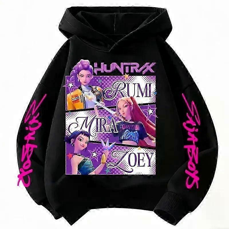 Dětská mikina s kapucí K-Pop Demon Hunters Huntrix