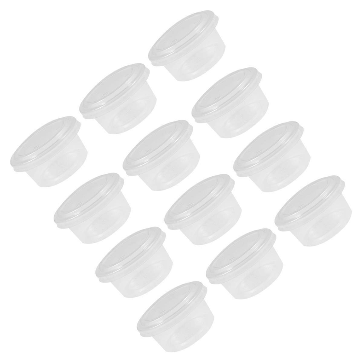 Transparent 90Ml Yogurt for Jelly Serving 100Set