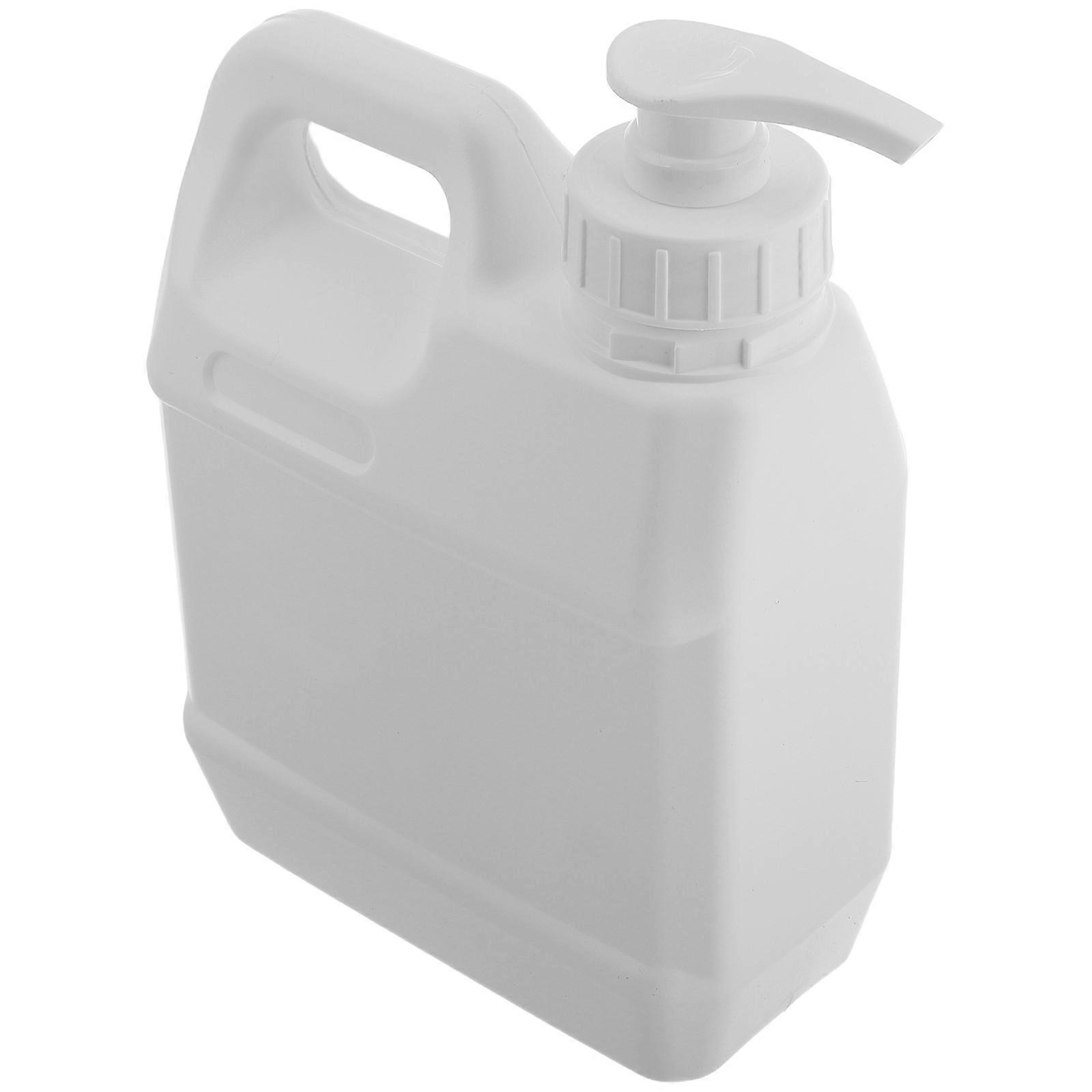 Refillable Washing Detergent Shampoo Dispenser Heavy-Duty Plastic Container 1L