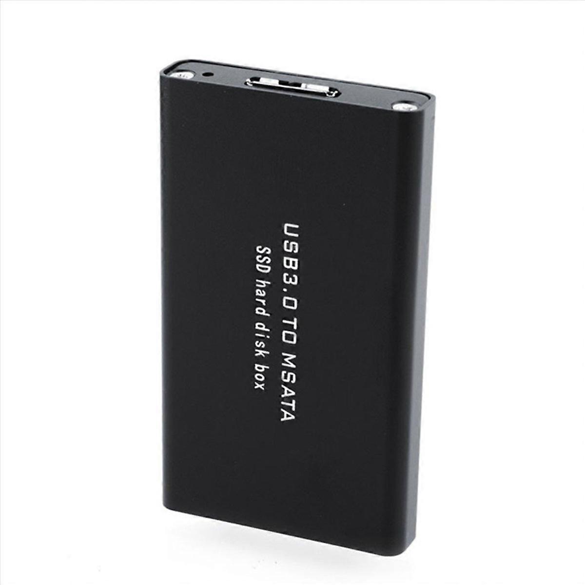 MSATA to USB 3.0 External Hard Disk Box for 30x50mm 30x30mm MSATA SSD