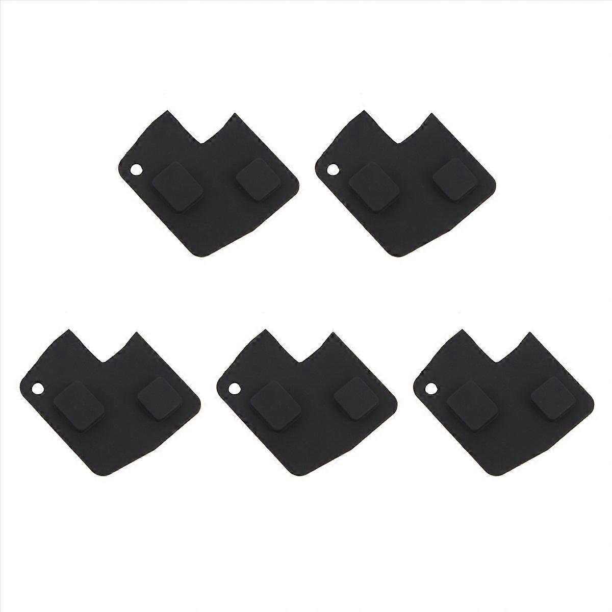 2 Keys Rubber Button Key Remote Control For Yaris 