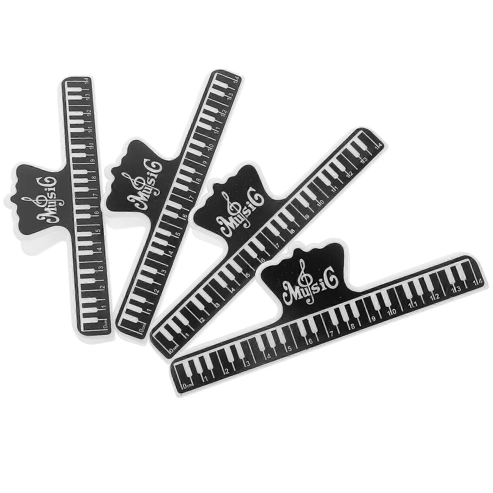 Big Binder Clips Design Music Sheet Clips for Students 4Pack