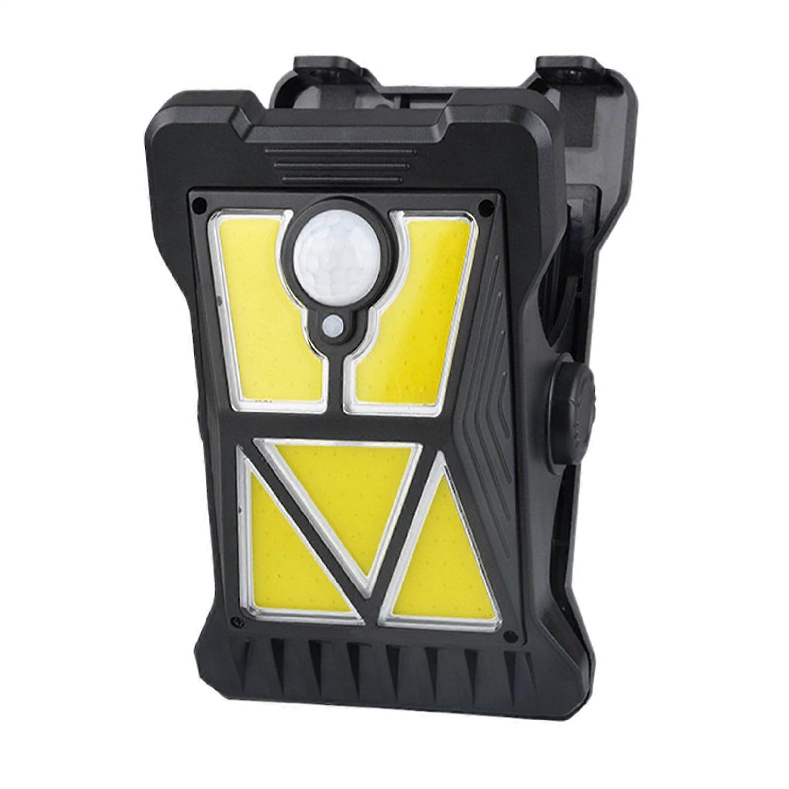 Solar Powered Fence Lights ClipOn LED Security Lights With 3 Modes Outdoor COB LED Walkway Garden Porch Balcony