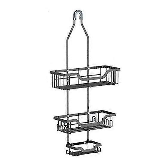 Rustproof 3Tier Hanging Shower Caddy Corner Organizer for No Drilling Bathroom Storage