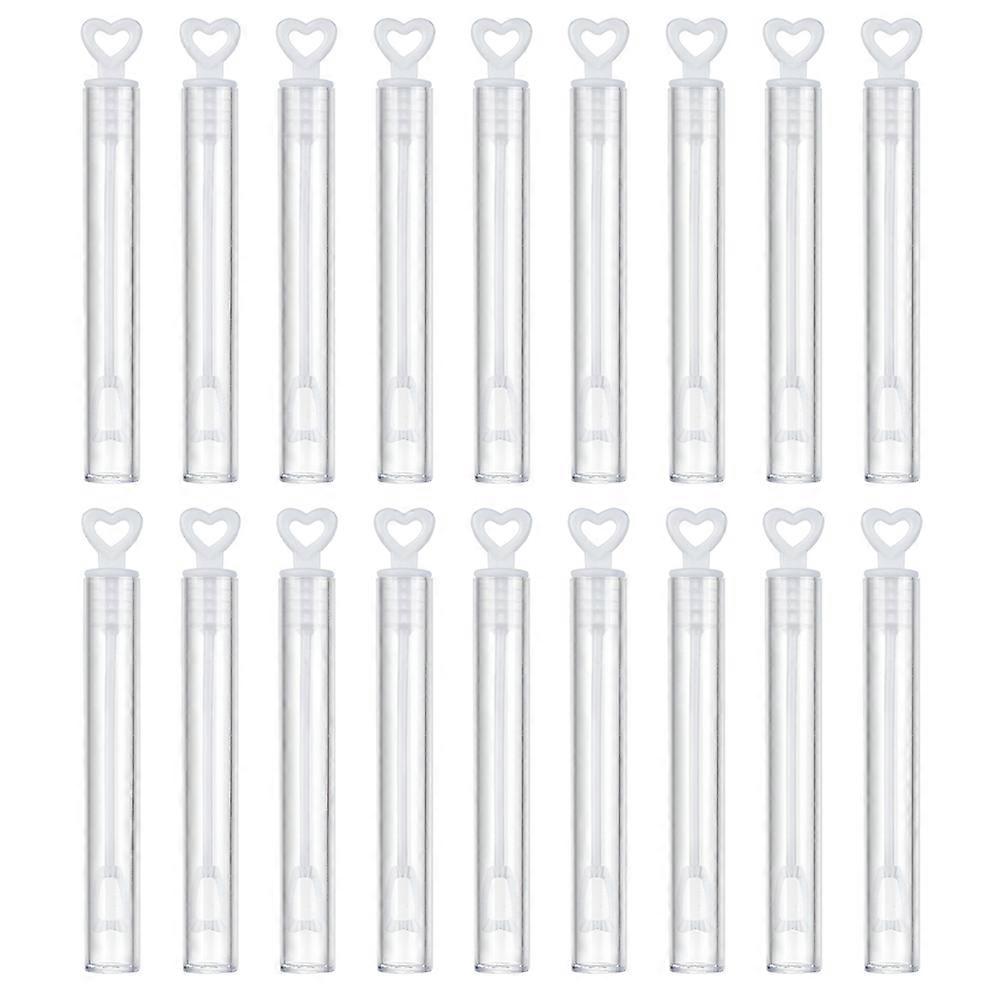 Bubble Wand Set Empty Bubble Solution Bottles for Storage 50Pcs Kids Bulk Bottles