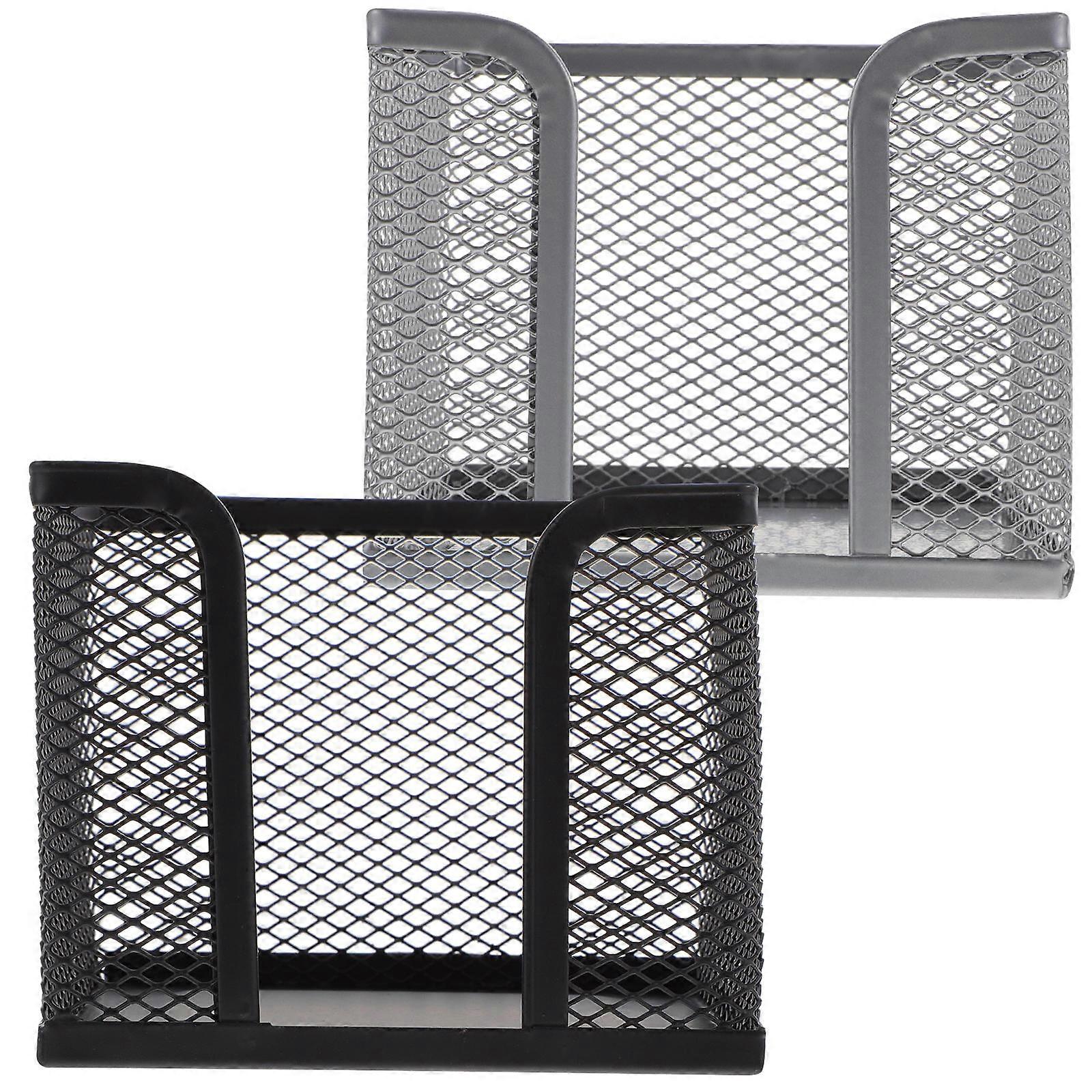 Desktop Memo Holder Notepad Organizer for Storage Use 4Pcs Assorted Color