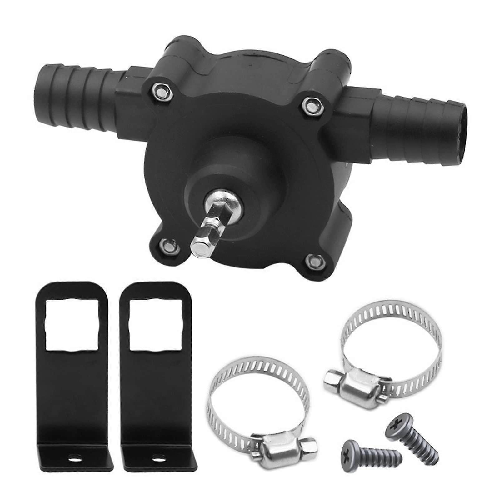 Submersible Pump 16mm Inner Diameter, SelfPriming, Portable Electric Drill Pump, Adjustable Small Transfer Water Pump