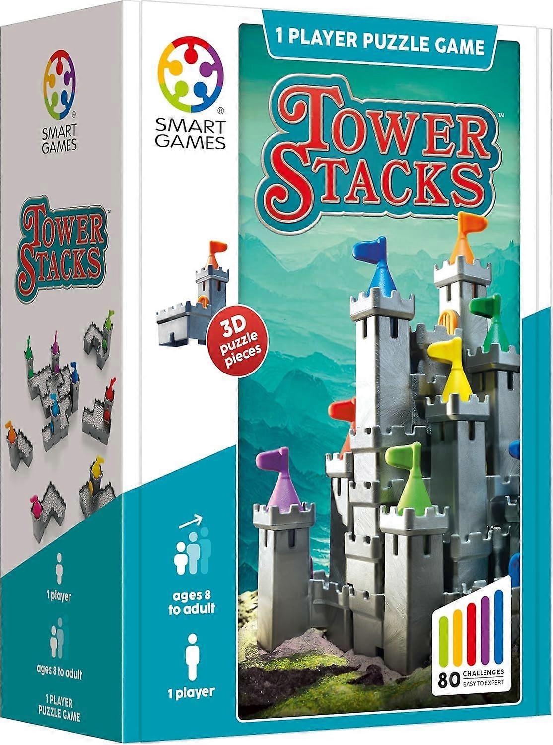 SmartGames - Tower Stacks Puzzle Game