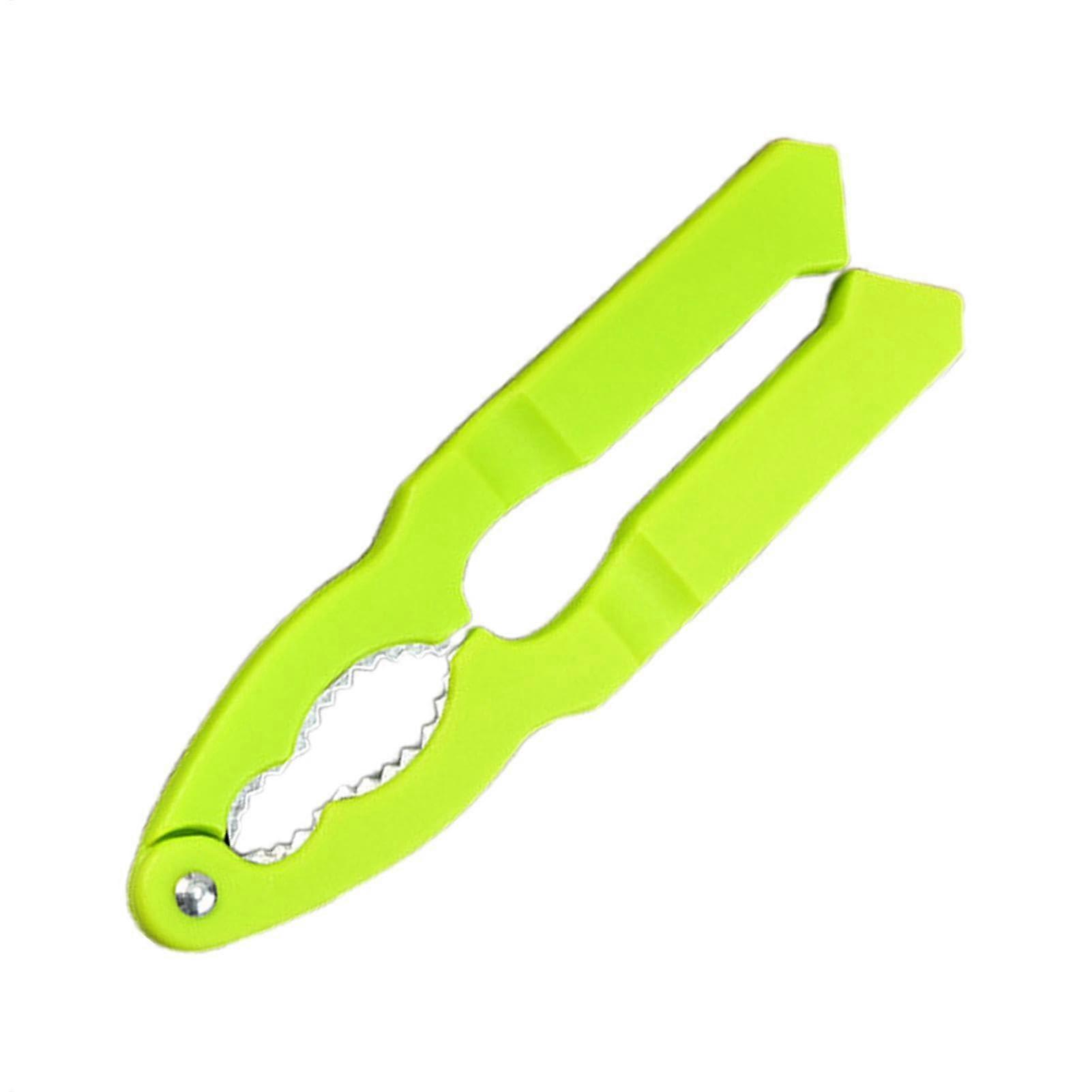 Heavy Duty Nutcracker Tool with Ergonomic NonSlip Grip for Walnuts Pecans and Crab Shells Green