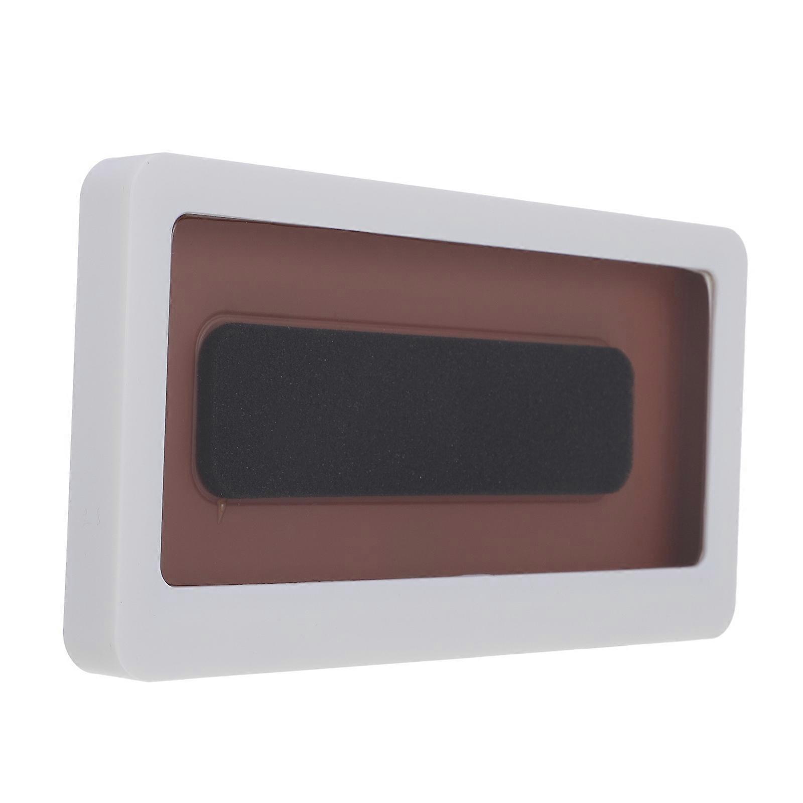 Bathroom Cellphone Storage Rack Wall-Mounted for Storage 2Pcs White