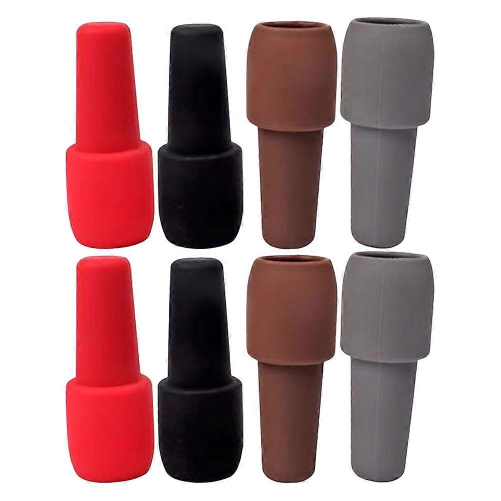 Reusable Stoppers Silicone for Glass Sealing 8Pcs