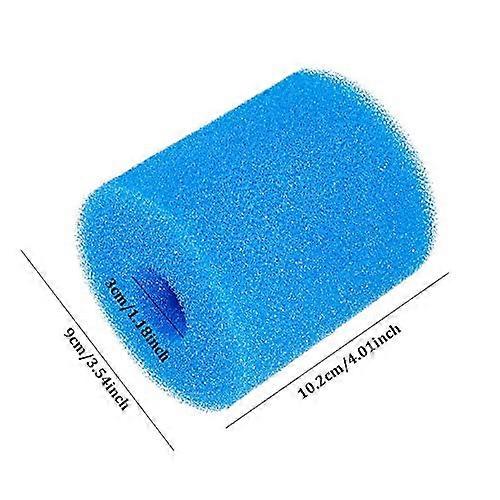 Swimming Pool Filter Sponge Cartridge Washable Reusable Density Water Cleaner Replacement