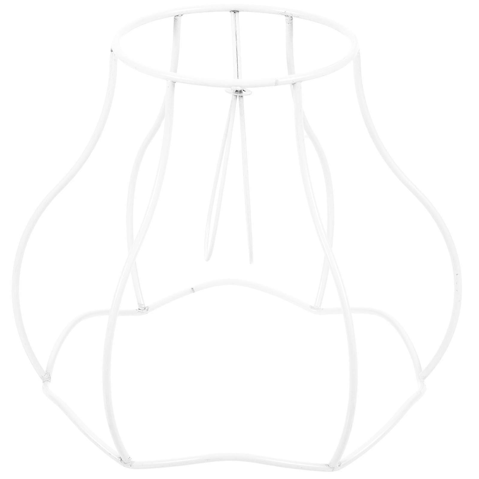 Rust Resistant Metal Lampshade Frame DIY Wire Shade for Table and Ceiling Light Fixtures