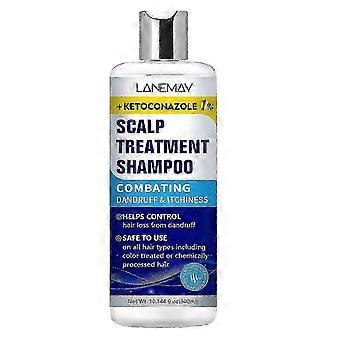 Shampoo per il trattamento del cuoio capelluto al ketoconazolo 2025 - Trattamento della forfora - Sollievo dal prurito del cuoio capelluto, dermatite seborroica, trattamento della follicolite, psoriasi