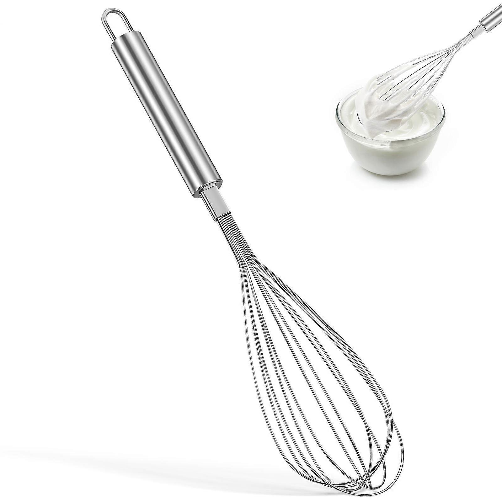 Wire Whisk Kitchen Tool For Cooking 12.8X2.4X2.4in Thickened Design Multi-Functional Use 1Set