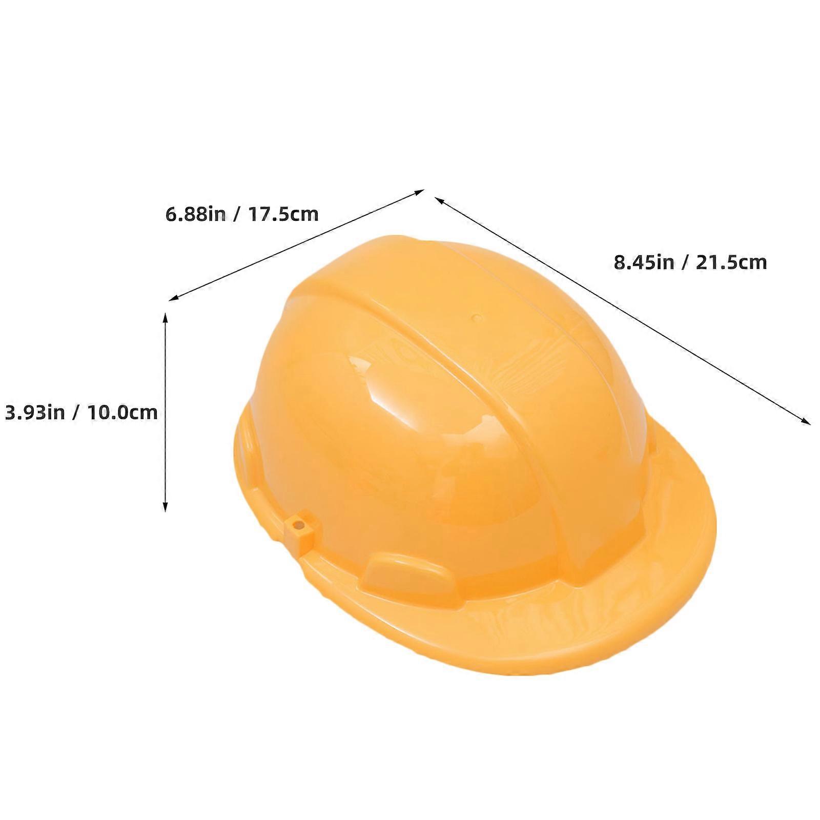 Kids Safety Toy 4Pcs Engineering Hat Set for Creative Play