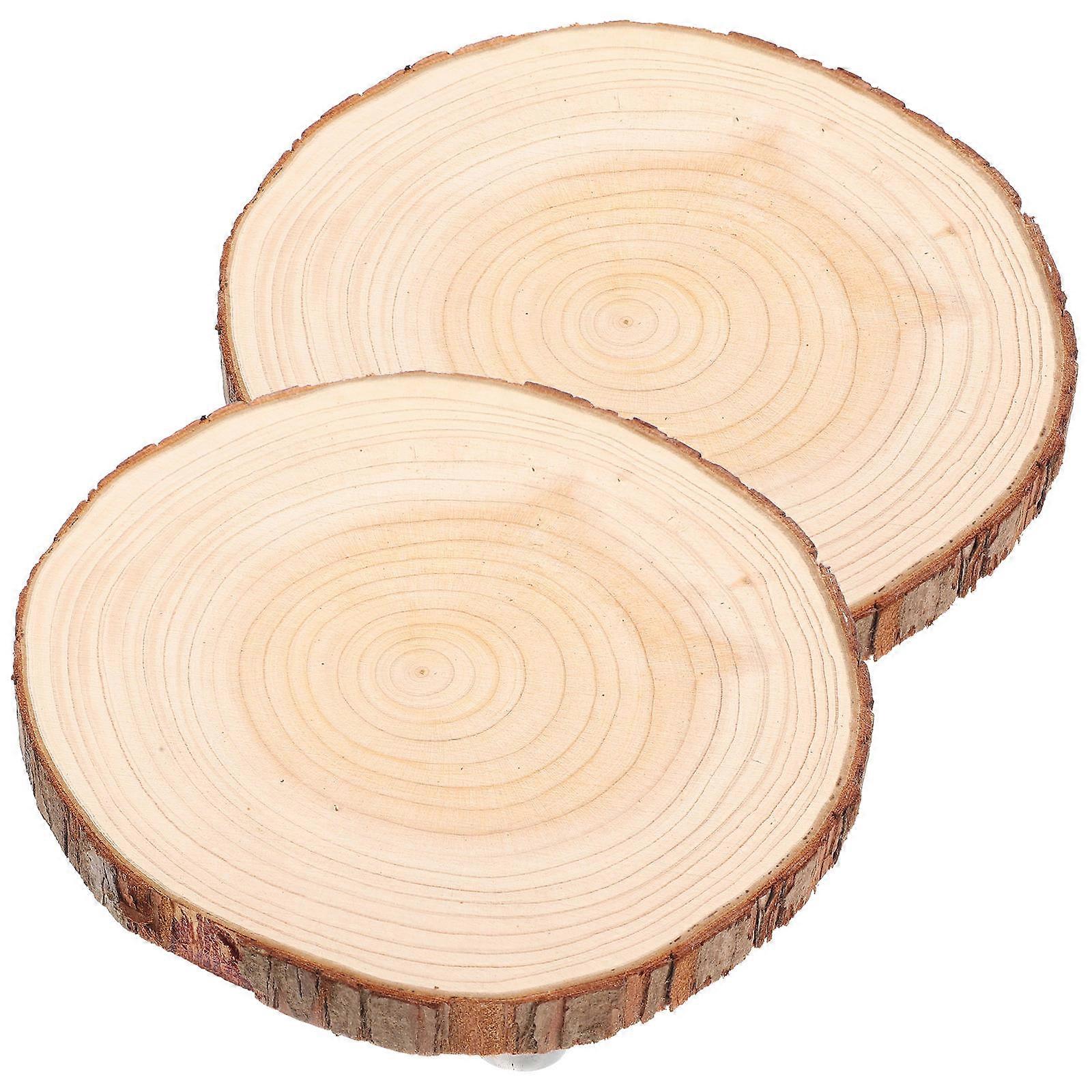 Light Brown Flowerpot Base Planter Holder for Decor 10Pcs