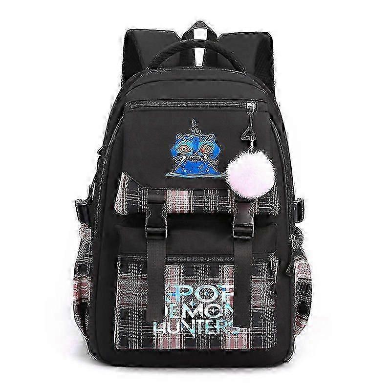 Kpop Demon Hunters Print Backpack Students Schoolbag _b A