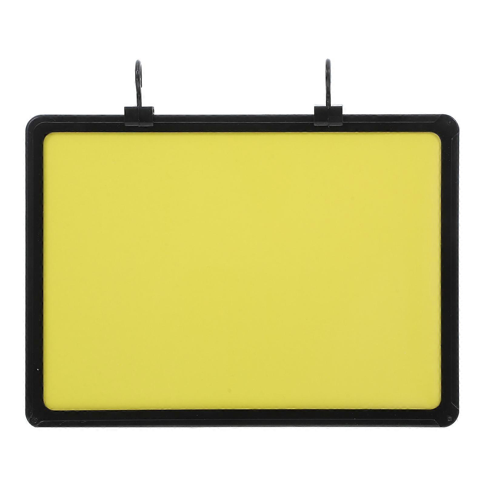 Business Sign Holder Double Sided Plastic Erasable Display 2Pcs