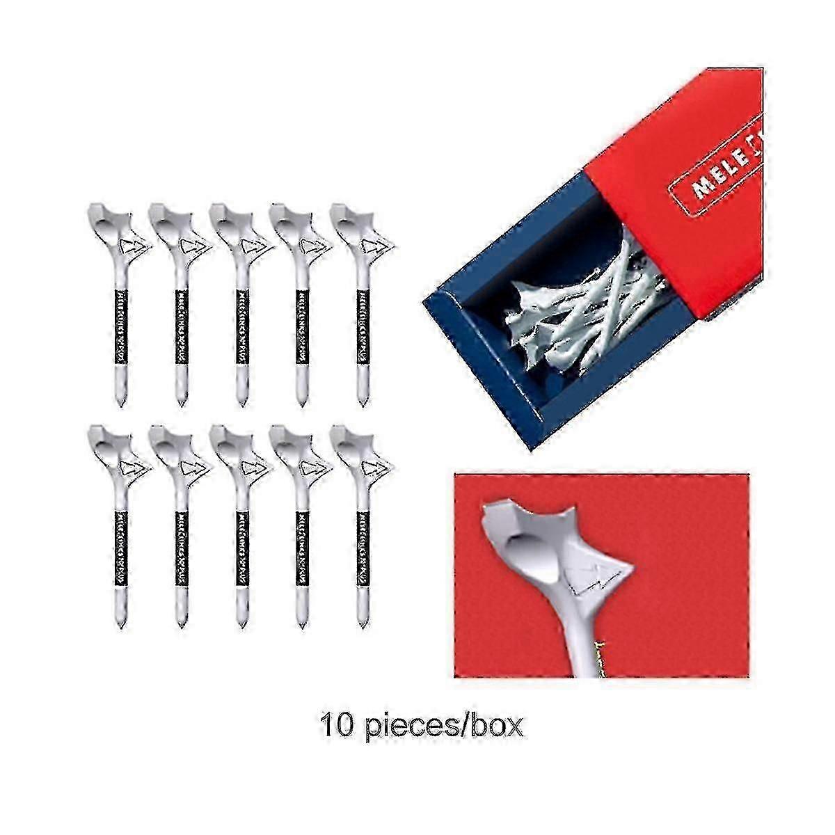 Golf Tee Golf Tee Bracket 10 Diagonal Insert Durable Plastic Tee Golf Speed Tee Golf Accessories