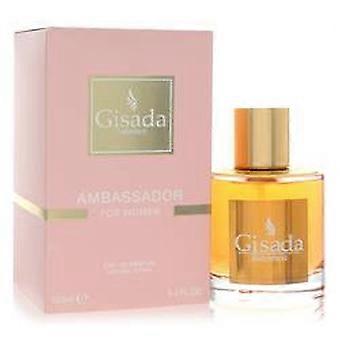  Gisada Ambassador by Gisada - Eau De Parfum Spray 3.4 oz - Women 