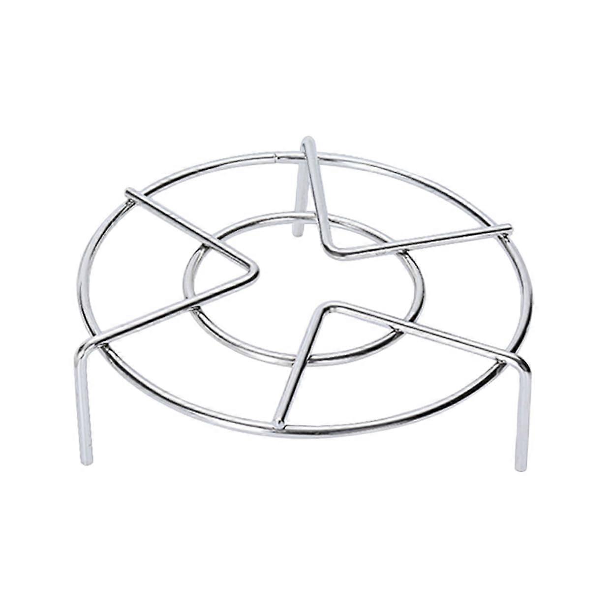 Stainless Steel Three Leg Steamer Rack Round Egg Steaming Rack Rustproof MultiPurpose for Pots