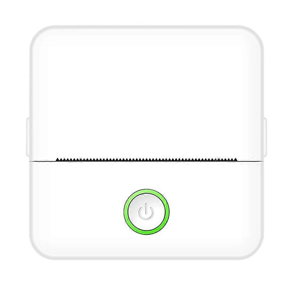 Mini Thermal Printer Compact Bluetooth Sticker Printer for Students with Long Battery Life