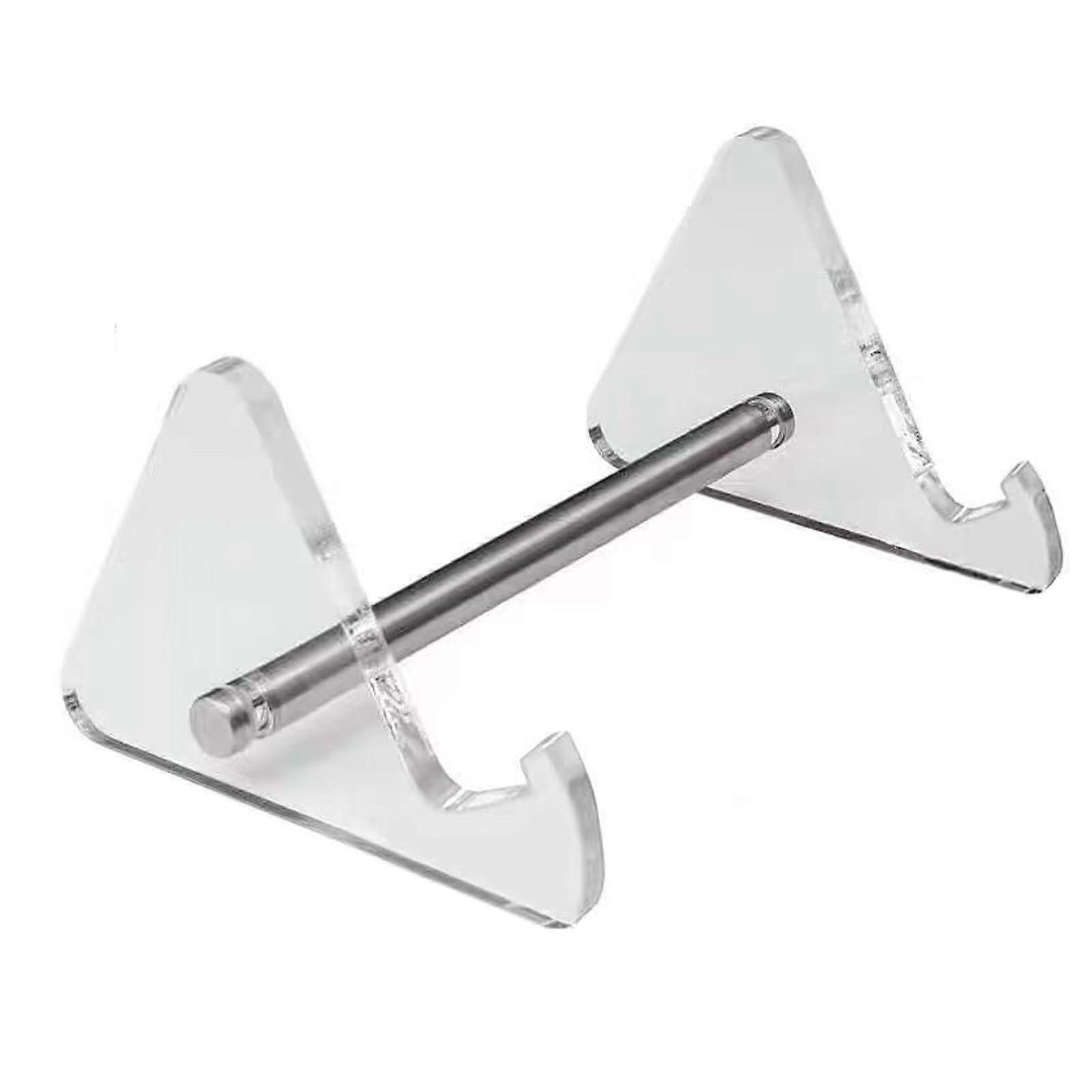 Mechanical Keyboard Stand Acrylic Single Layer Holder Clear Ergonomic Display Rack for Gaming Office