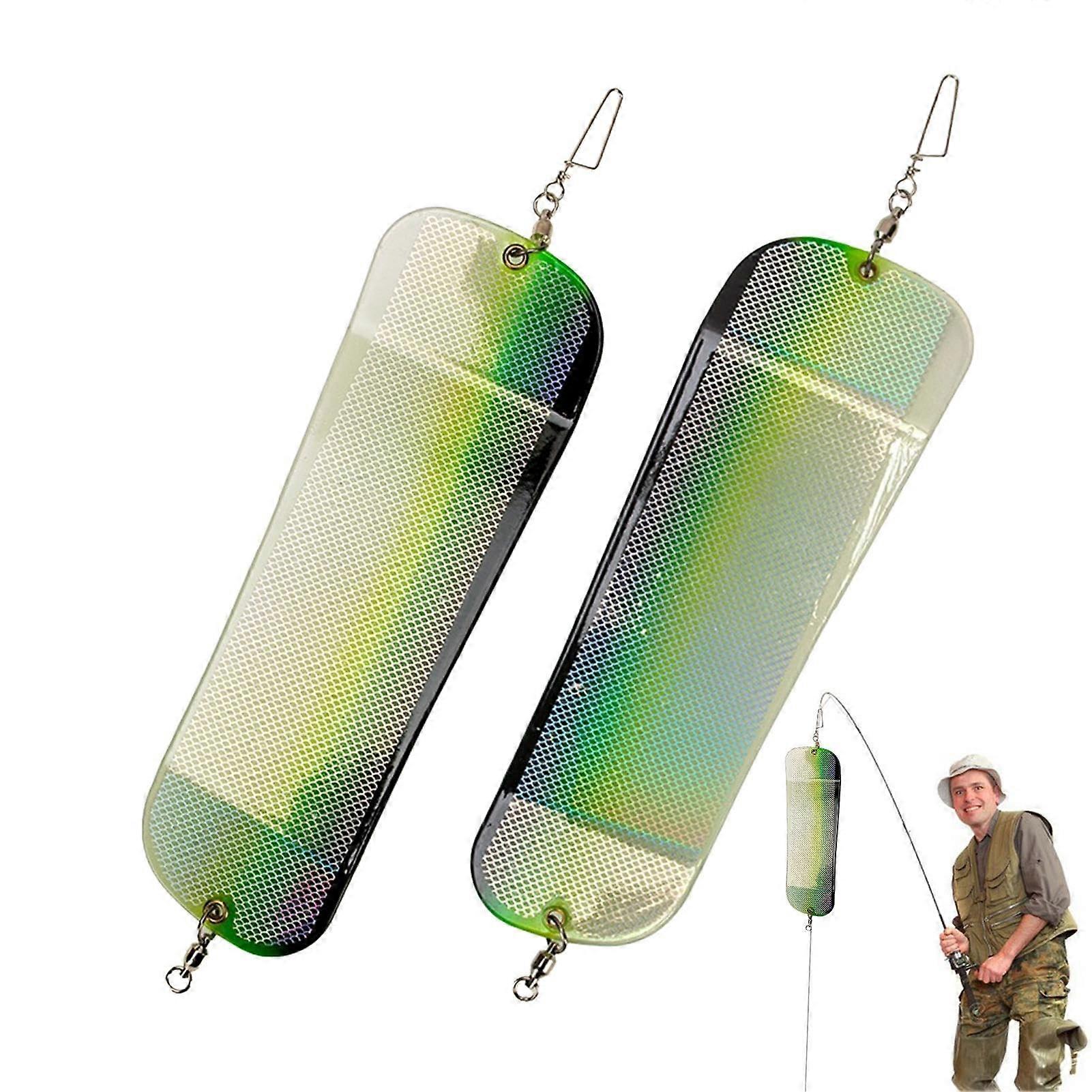 Fishing Planer Board with Adjustable Weight Control and Reflective Design for Boat Trolling