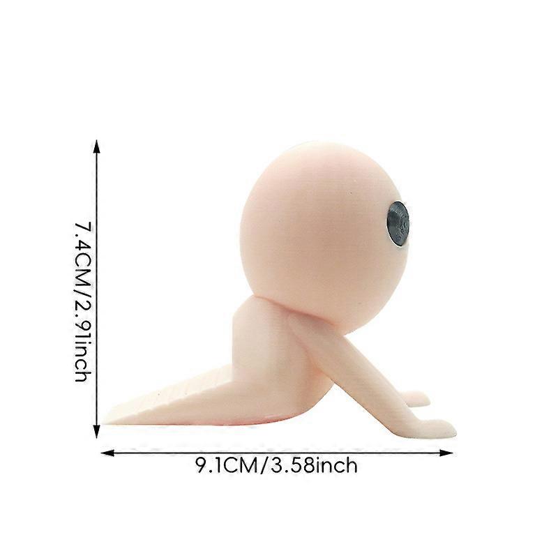 Fun and creative mini doorstop 3rd generation, simple, creative, fun, multi-functional doorstop, protective door stop, plastic tool