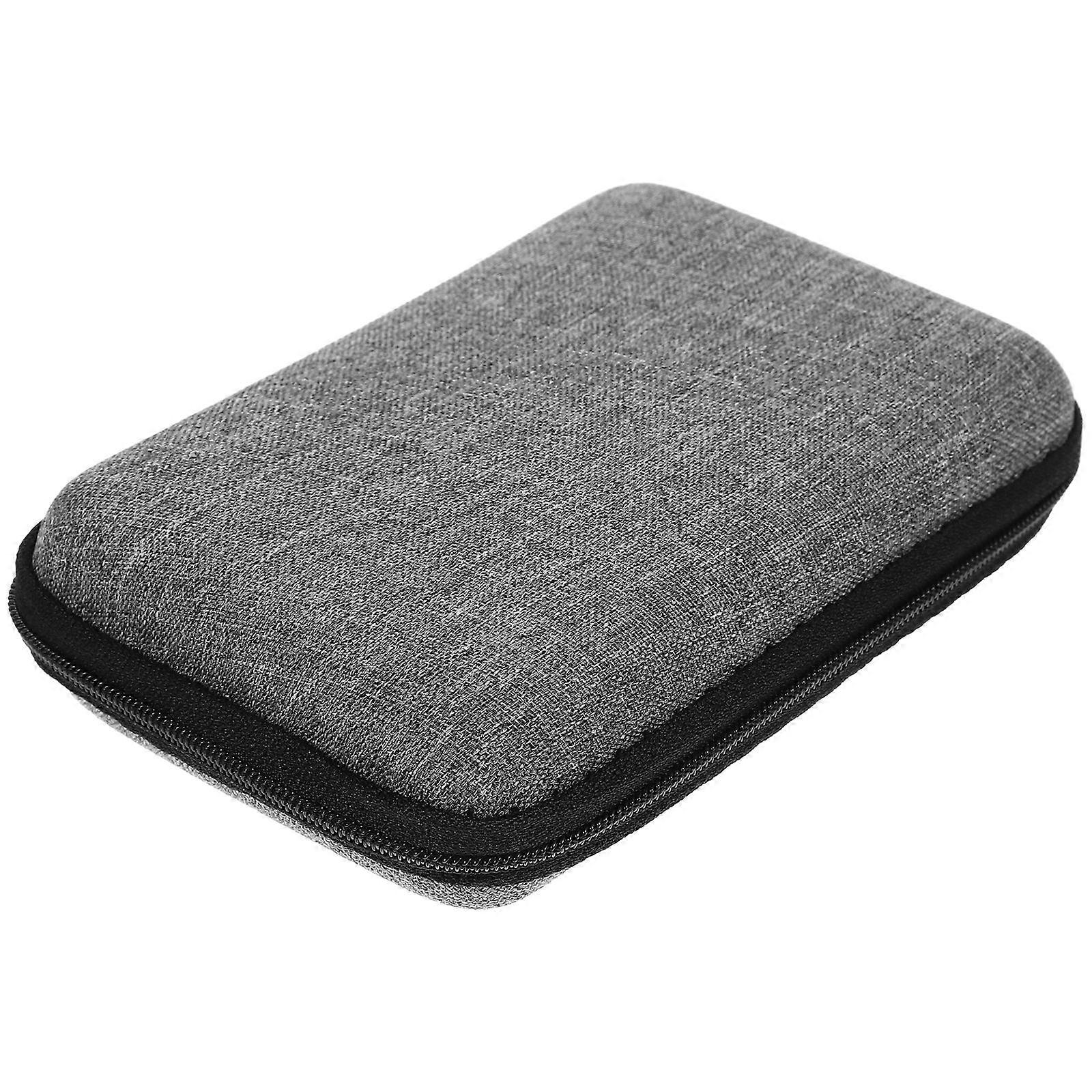 Electronic Organizer Bag for Headphone Storage with 2Pcs Portable Cable Pouches