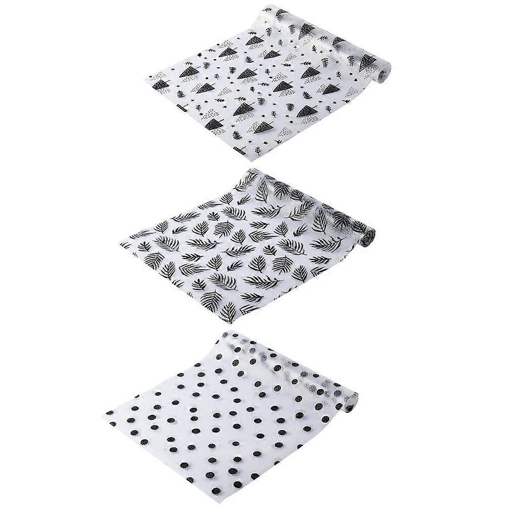 Cabinet Mat Cuttable Drawer Mat for Fridge Protection 9Pcs