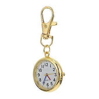 Golden Alloy Big Number Pocket Watch for Kids and Elderly 1Pcs