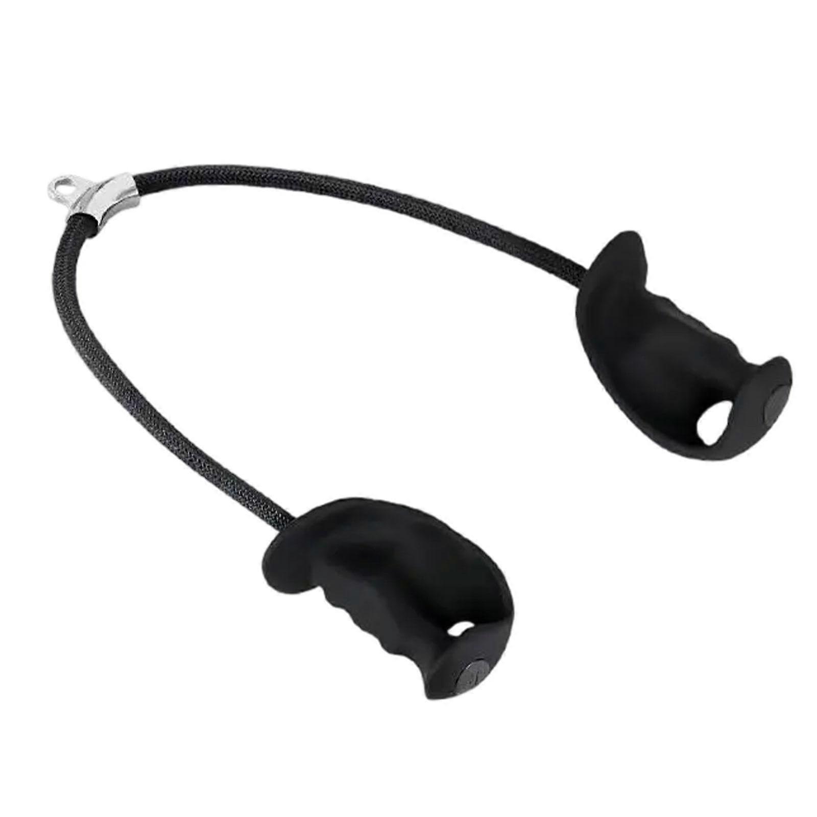 Tricep Rope Cable Machine Attachment with Comfortable NonSlip Grip for Gym Pulldown