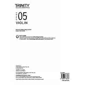 Trinity College London Violin Exam Pieces 2020-2023: Grade 5 (nur Teil)