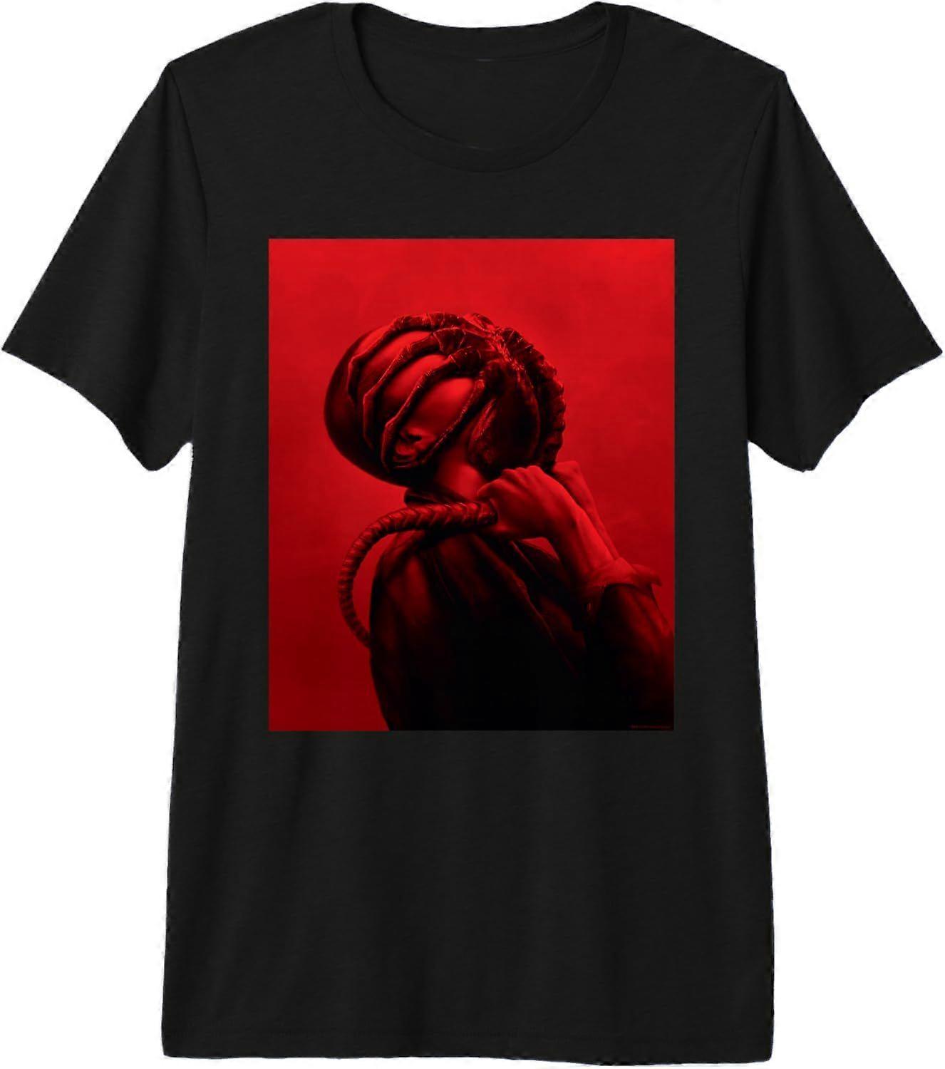 Alien: Romulus Xenomorph Facehugger Attack Poster Premium T-Shirt Type 0392