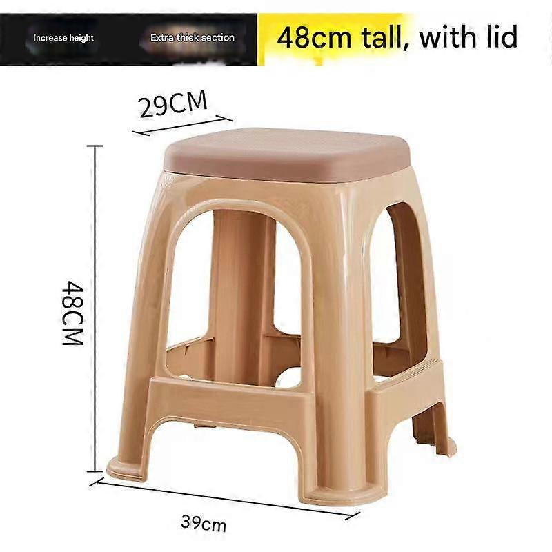 Plastic Stool, Heavy Duty, Stackable, For Living Room