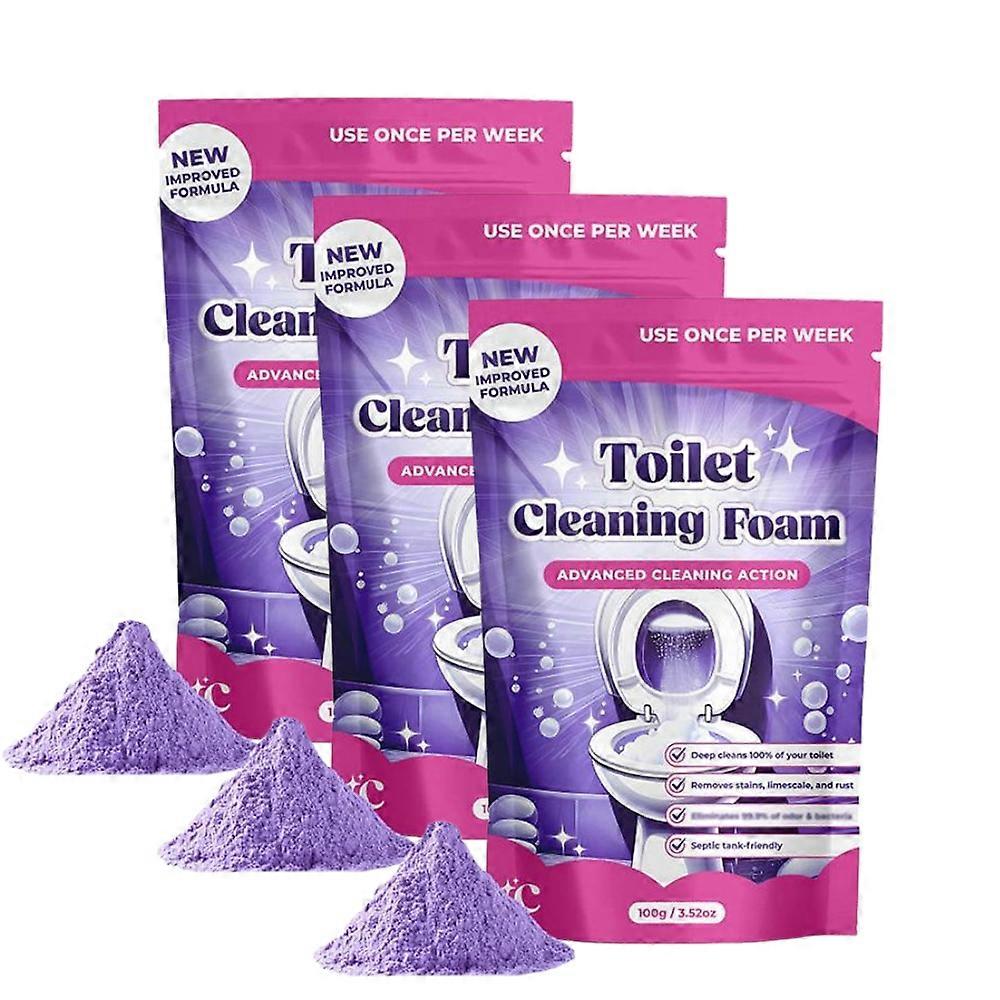 1-5x Fizzclean Toilet Foam Cleaner, Insta-Action Fizzclean Foam Cleaner