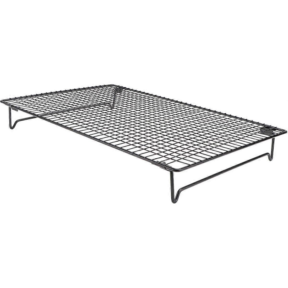 Collapsible Black Mesh Cake Cooling Rack Foldable Baking Tray For Kitchen Use Baking Trays