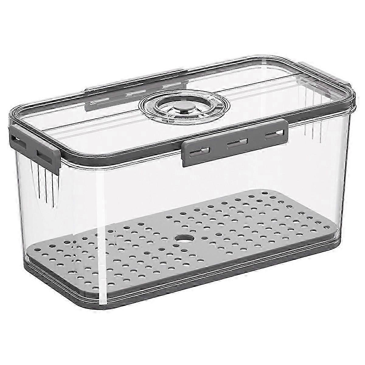 Bread Box compatible with Kitchen Countertop Airtight Bread Storage Container with Time Recording Lid Bread Keeper compatible with Bread