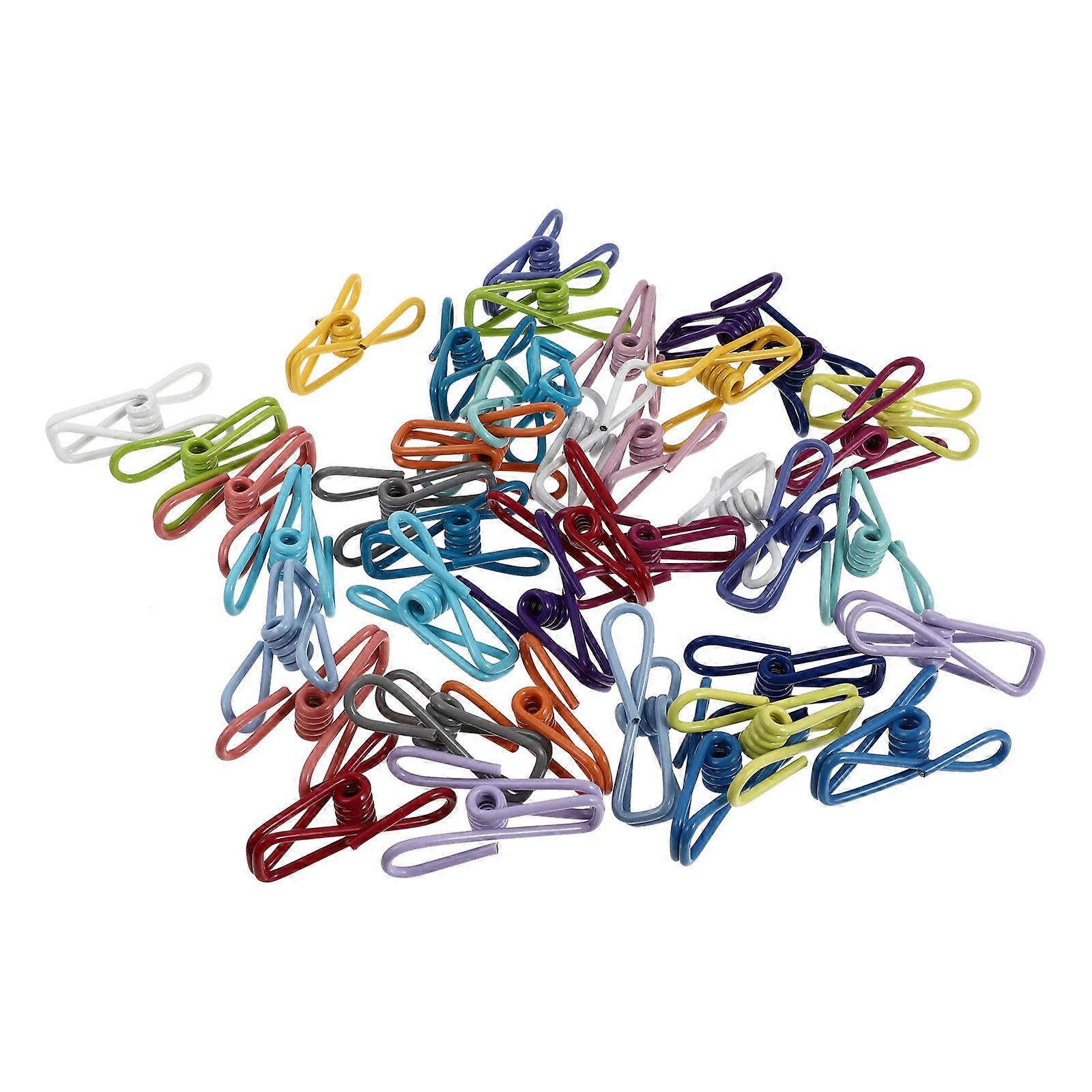 Multi-Function Photo Fixing Clips Windproof Clothes Clamp 40Pcs