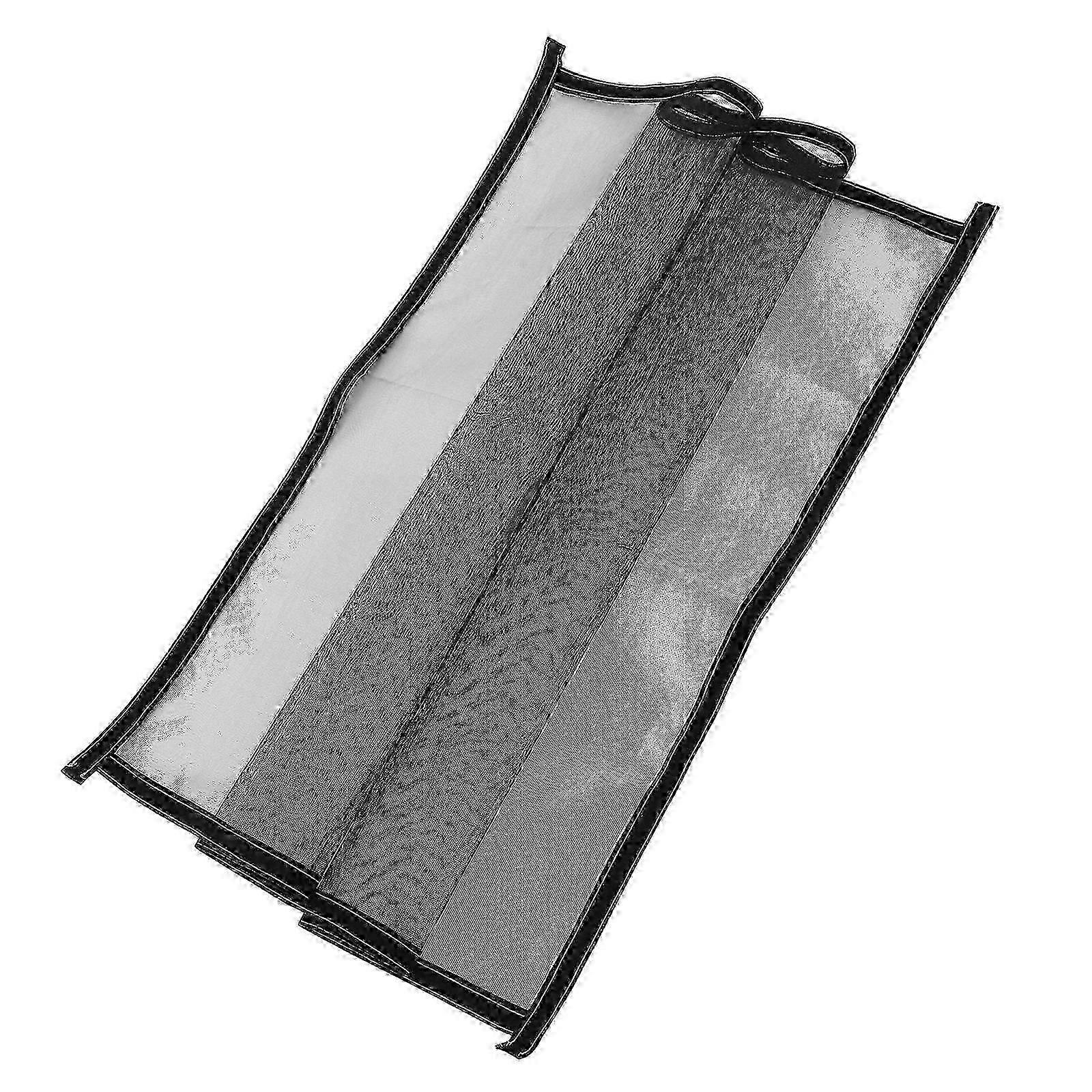 Window Screen, Black Nanometer, Self Adhesive, DIY Fit, Pet Proof, 1Set