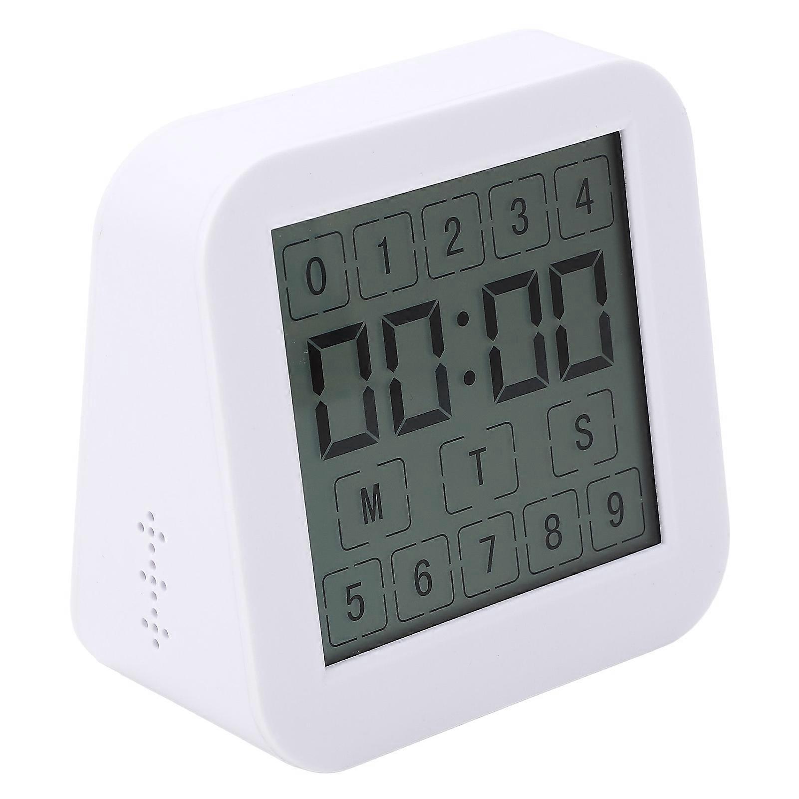 Multifunctional Timer Countdown Clock Temperature Humidity Mode Touchscreen Digital Display Timer