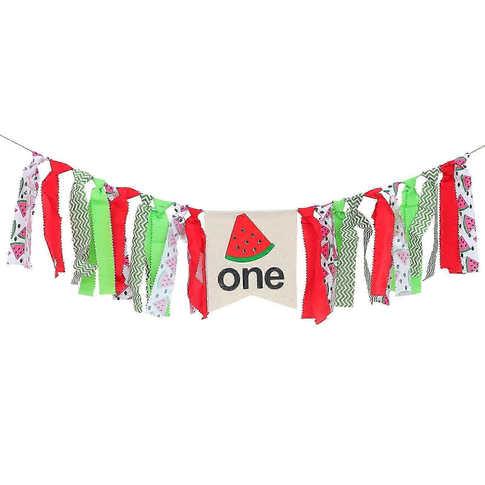 Watermelon Pattern Ornament for Decor Party Hanging Accessory