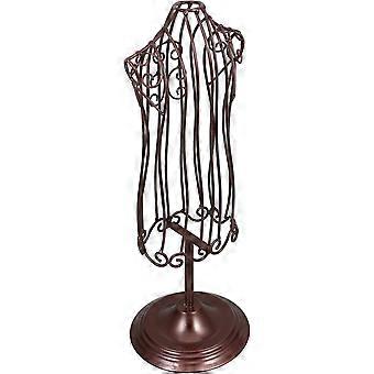 Pet Mannequin Dress Form for Display Coffee Iron Wire Vintage Style