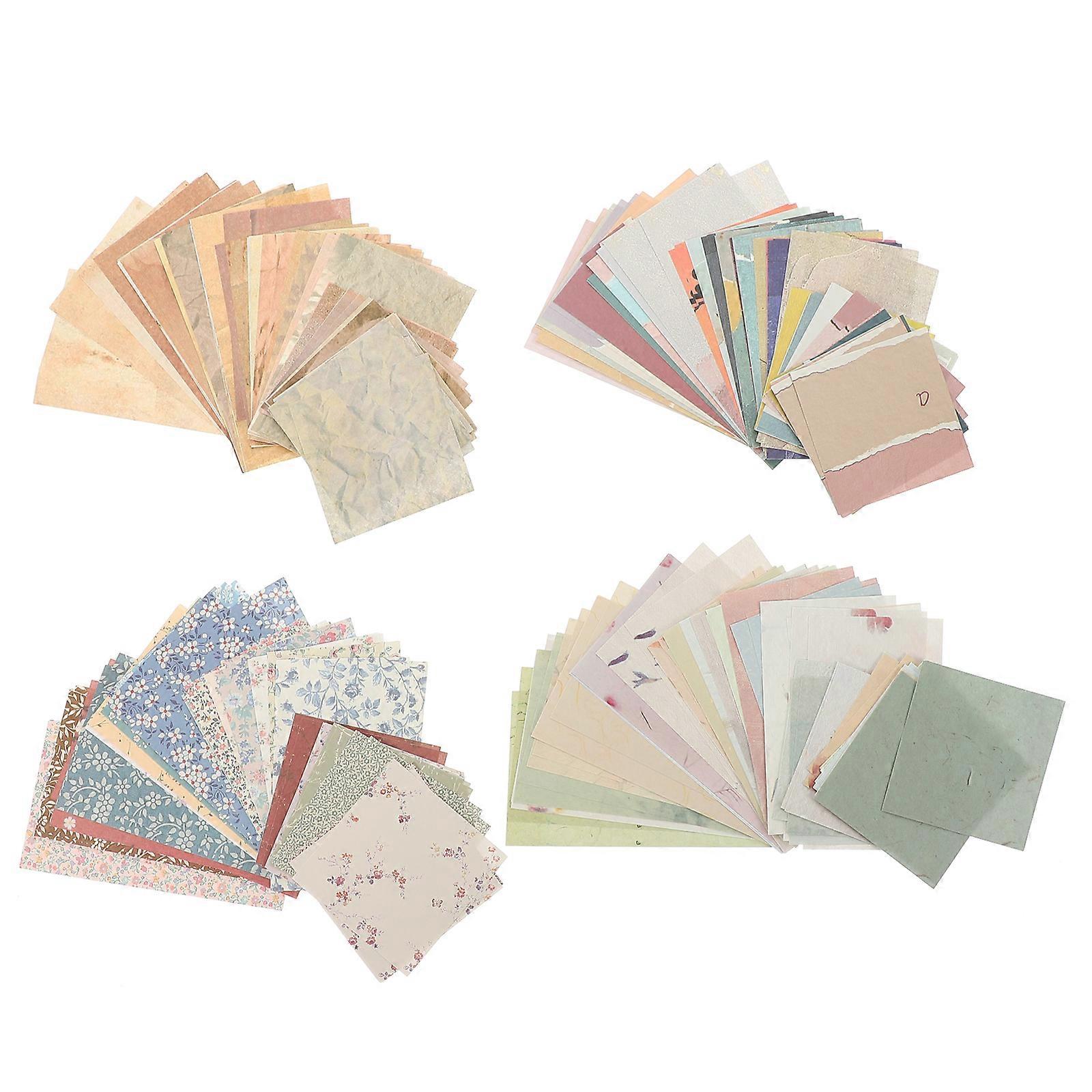 Assorted Color Hand Account DIY Papers for Decor 240Pcs