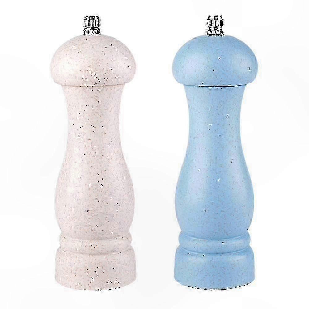 Durable Oak Salt and Pepper Mill with Adjustable Grind Settings