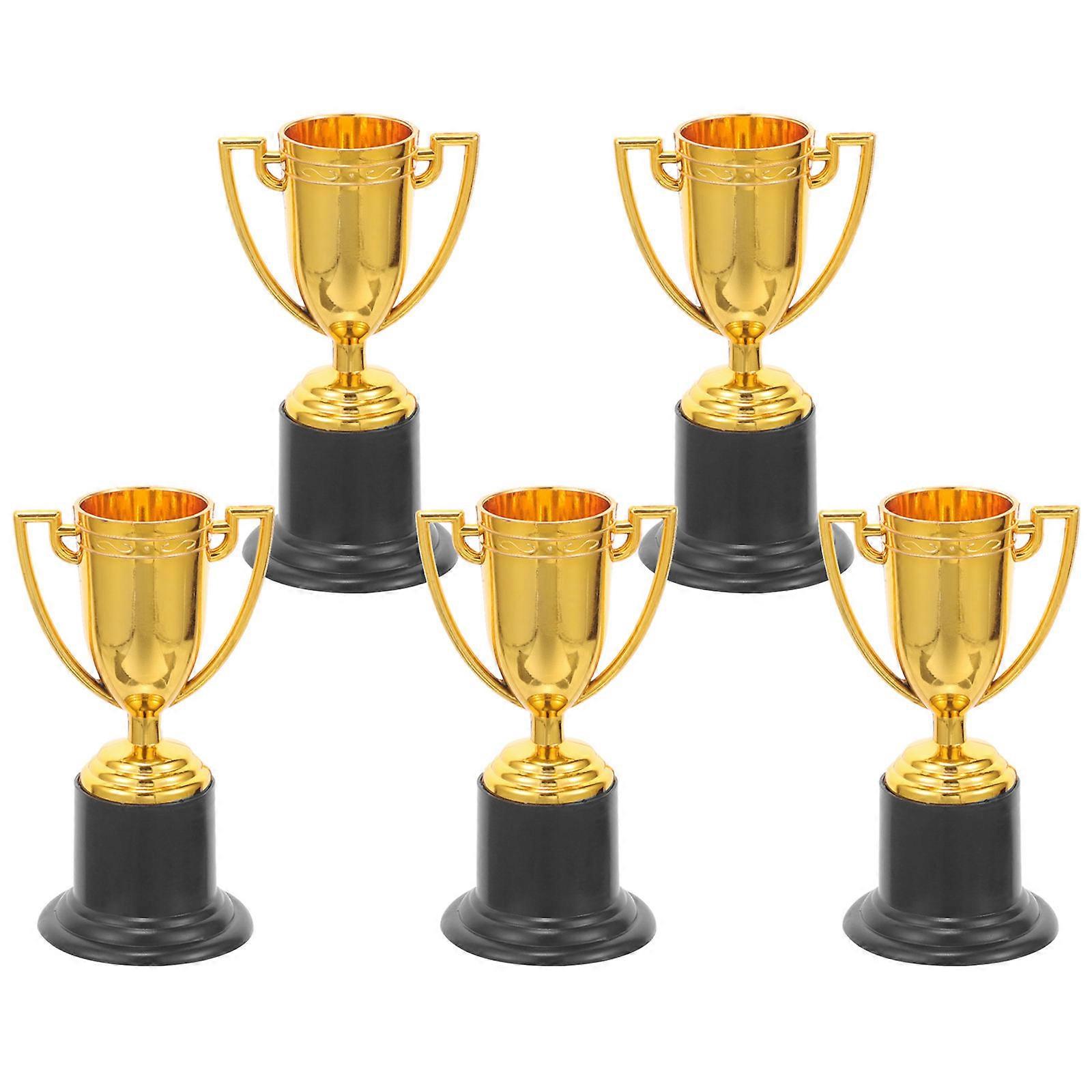 Children Trophy Small Plastic Trophy Cups for Decor 10Pcs Set